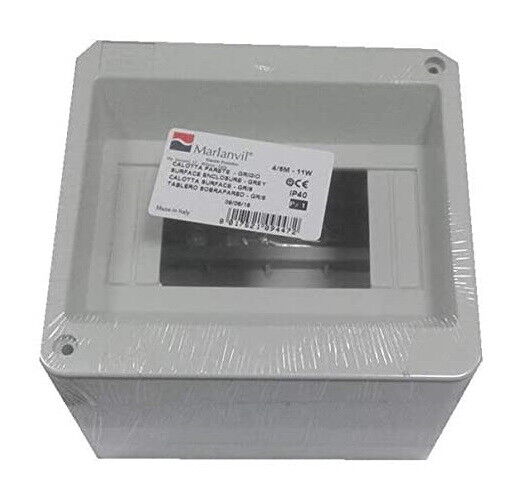 CALOTTA CENTRALINO ESTERNO QUADRETTO 90.06 da parete 4/6 moduli IP40 SCATOLA