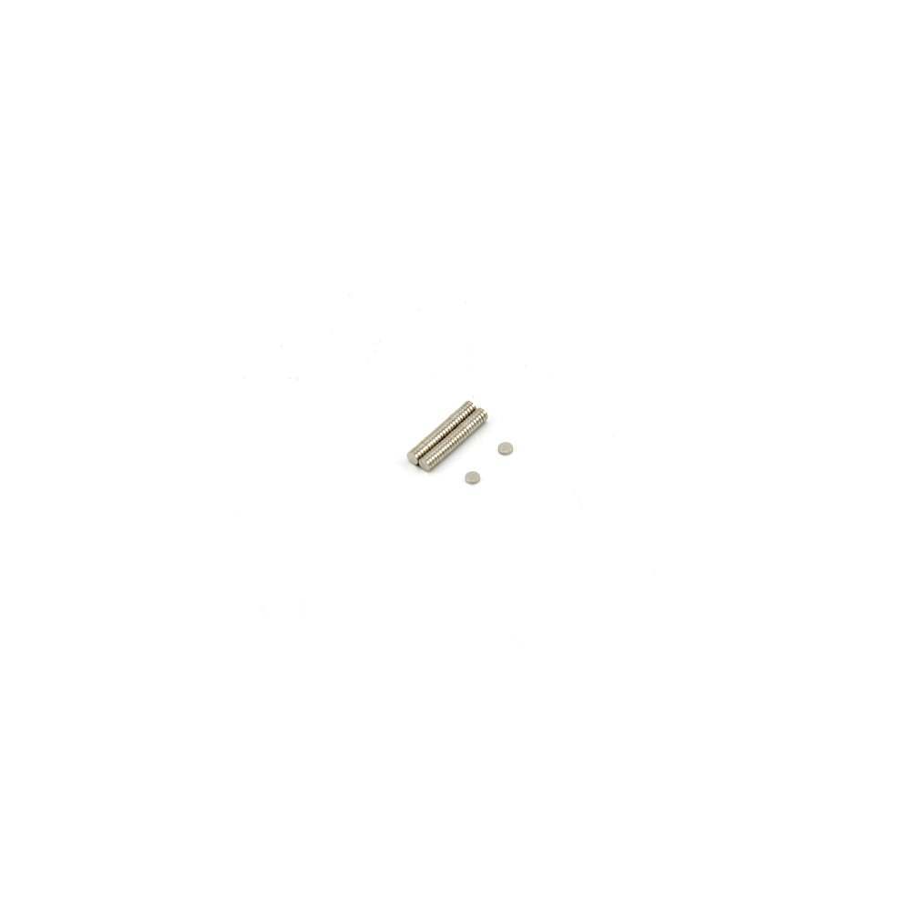 diametro 2mm x 0,5 mm spessore N42 Neodimio - 0,06 kg Pull (confezione da 50)
