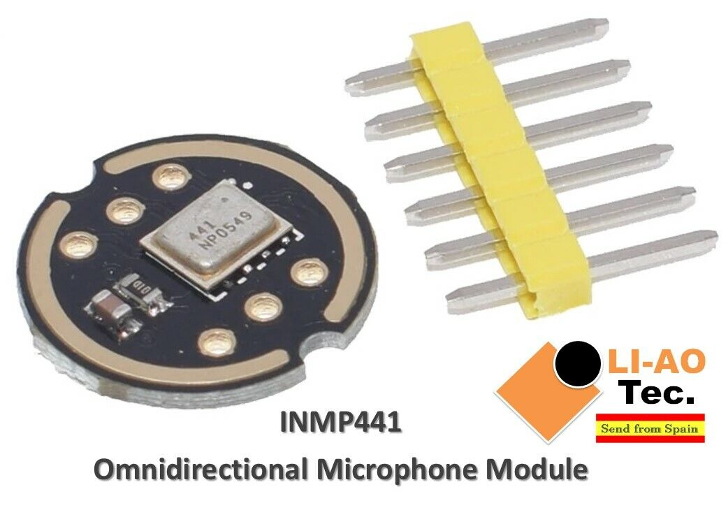 INMP441 Omnidirectional Microphone Module I2S Interface MEMS High Precision
