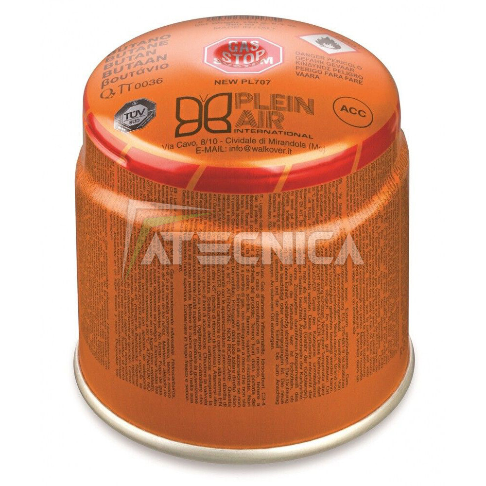 Cartuccia di ricarica gas universale butano PLEIN AIR PL707 campeggio cannello