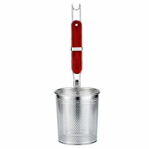 TENTA KITCHEN Micro-Perforated Stainless Steel Pasta Basket Mesh Spider (j0t)