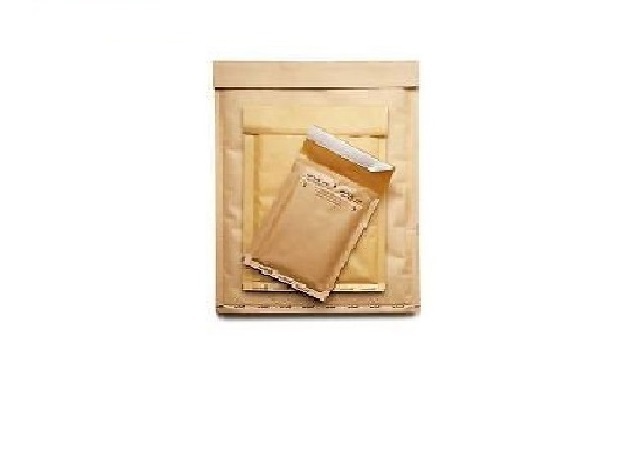 50 BUSTE POSTALI IMBOTTITE BOLLE  MAIL LITE GOLD A/000 110 x 160