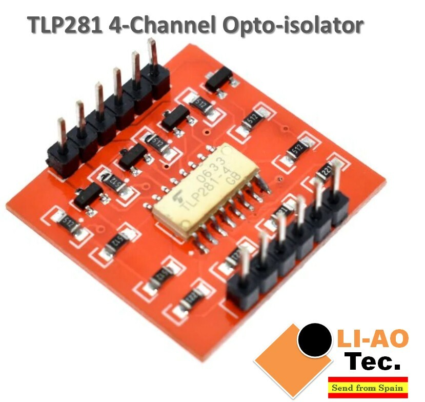 TLP281 4 CH Channel Opto-isolator IC Module High Low Level Optocoupler Isolation
