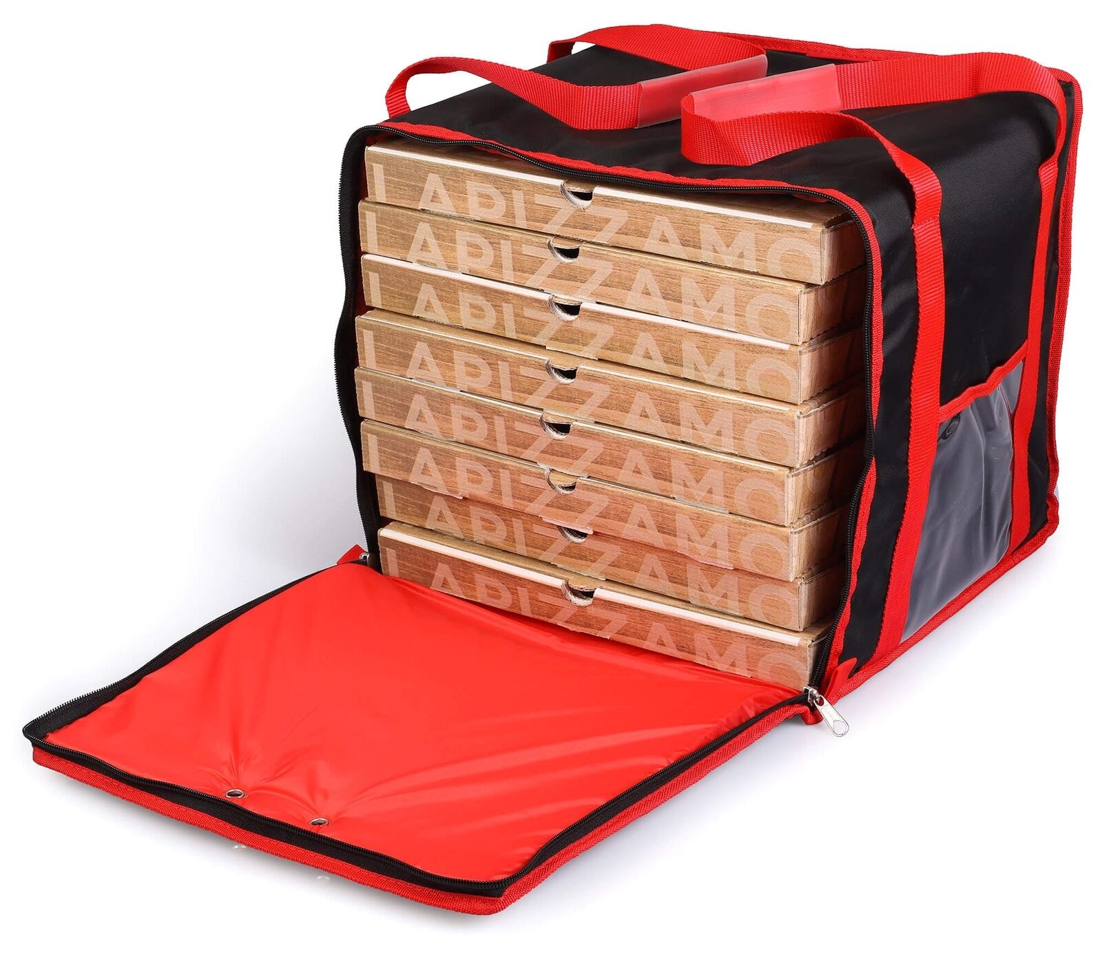 Borsa Termica Porta Pizze da Asporto 8/10 Cartoni Safemi Express 10 Nera e
