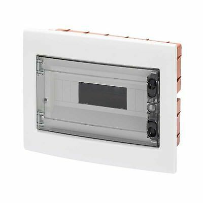 GEWISS GW40608 Centralino con portello da incasso con telaio estraibile, 18 modu