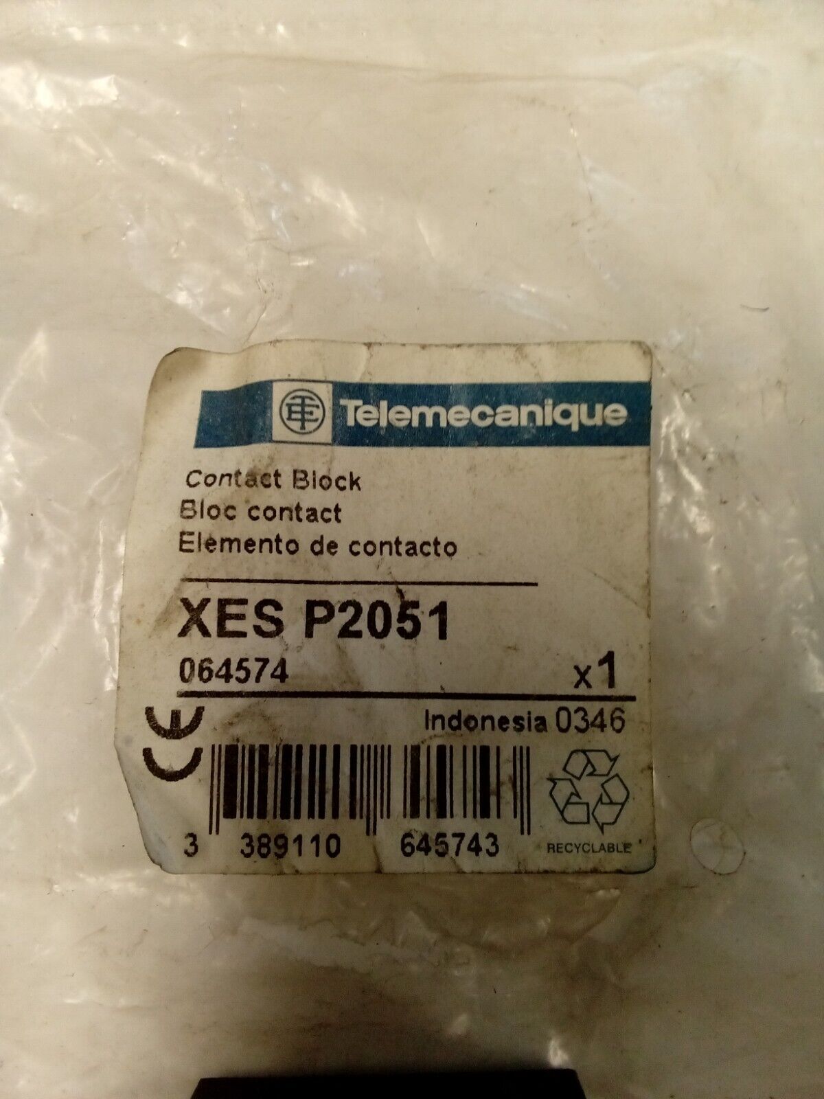 Telemecanique XES P2051 064574 Contatto