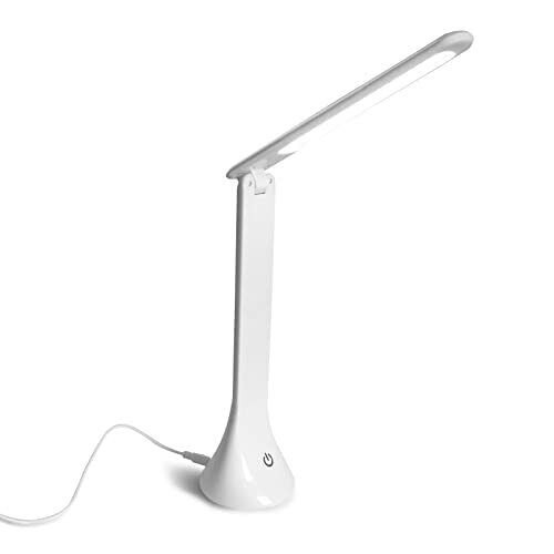 Eaxus 4260634742479 LED-Schreibtischleuchte Kalt Bianco Bianco (r5d)