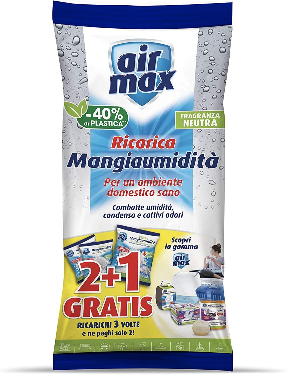 AIRMAX MANGIAUMIDITA' SALI RICARICA NEUTRA 1350g