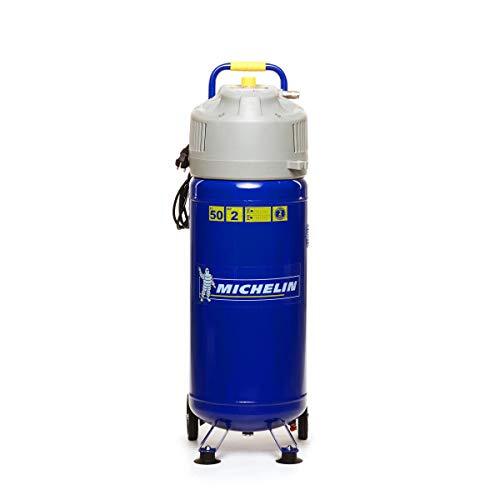 Michelin Compressore d'Aria Verticale MVX50/2, Compressore Aria Oil-Free (F6N)