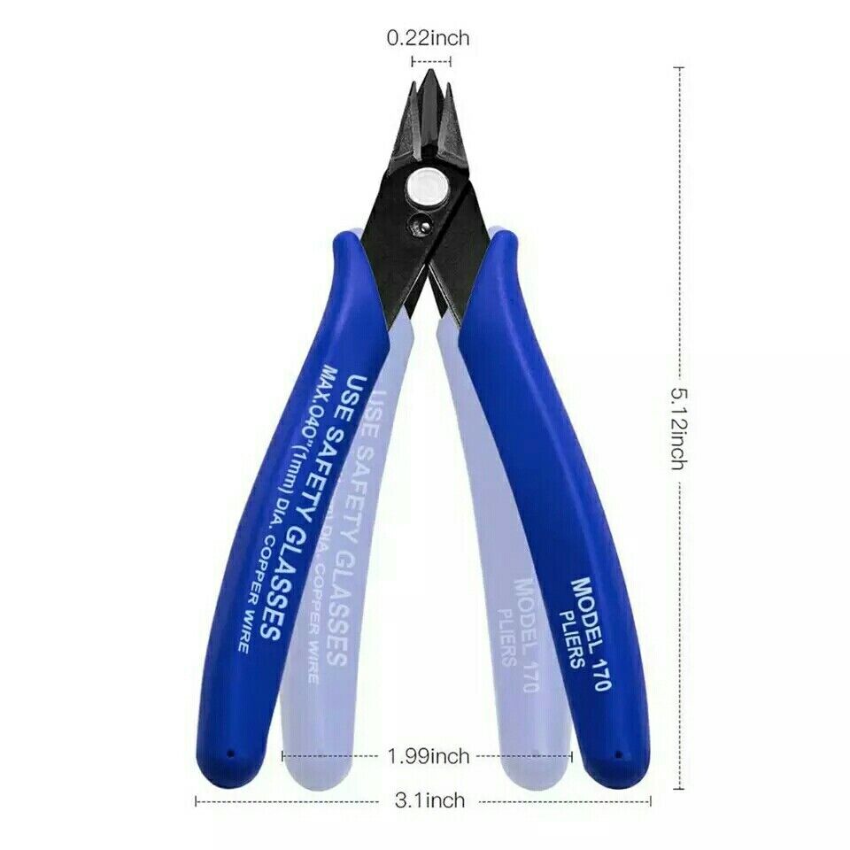 tronchesino tronchesina hobby elettronica modellismo PLATO 170 filo in acciaio
