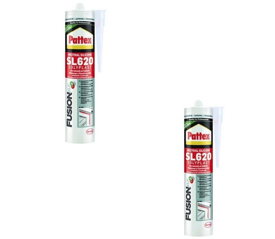PATTEX SILICONE SL 620 NEUTRO  ml.300 marrone RAL 8014 - FER 131087  PEZZI  2