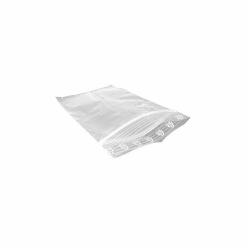 100 sacchetto zip sacchetti 200 x 250 mm chiusura zip 20 X 25 cm di (W8o)