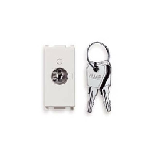 VIMAR PLANA INTERRUTTORE 2P 16A CON CHIAVE 14083