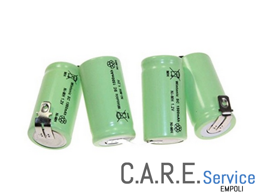 BATTERIA DA 4.8V PER ASPIRABRICIOLE ROWENTA EXTENSO MOD.  AC4441  AC4461