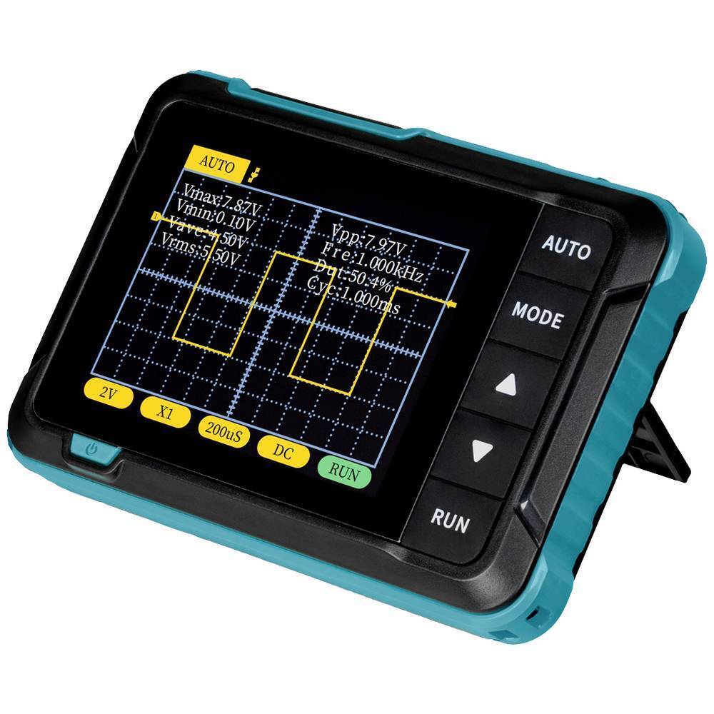Joy-it DSO-200 Oscilloscopio digitale 200 kHz Memoria digitale (DSO), Portatile