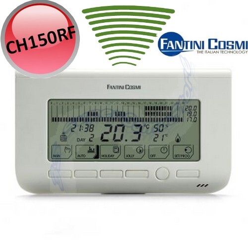 Cronotermostato settimanale CH150RF radio frequenze