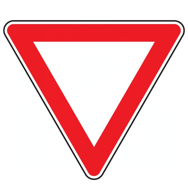 Cartello Stradale Dare Precedenza 3G