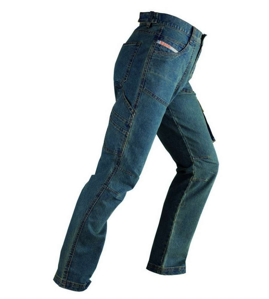 PANTALONE JEANS DA LAVORO "TOURAN" TAGLIA XXXL - KAPRIOL.
