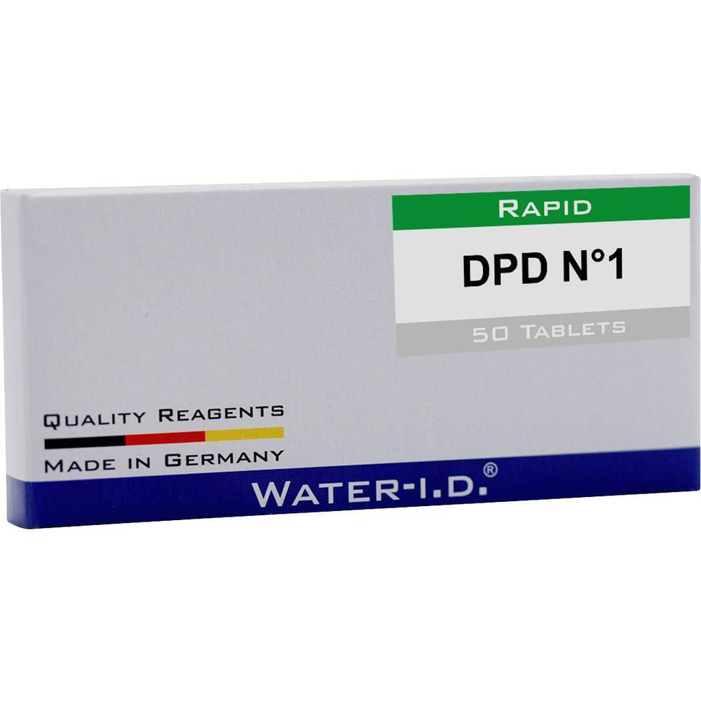 Water ID 50 Tabletten DPD N°1 für FlexiTester Tavolette