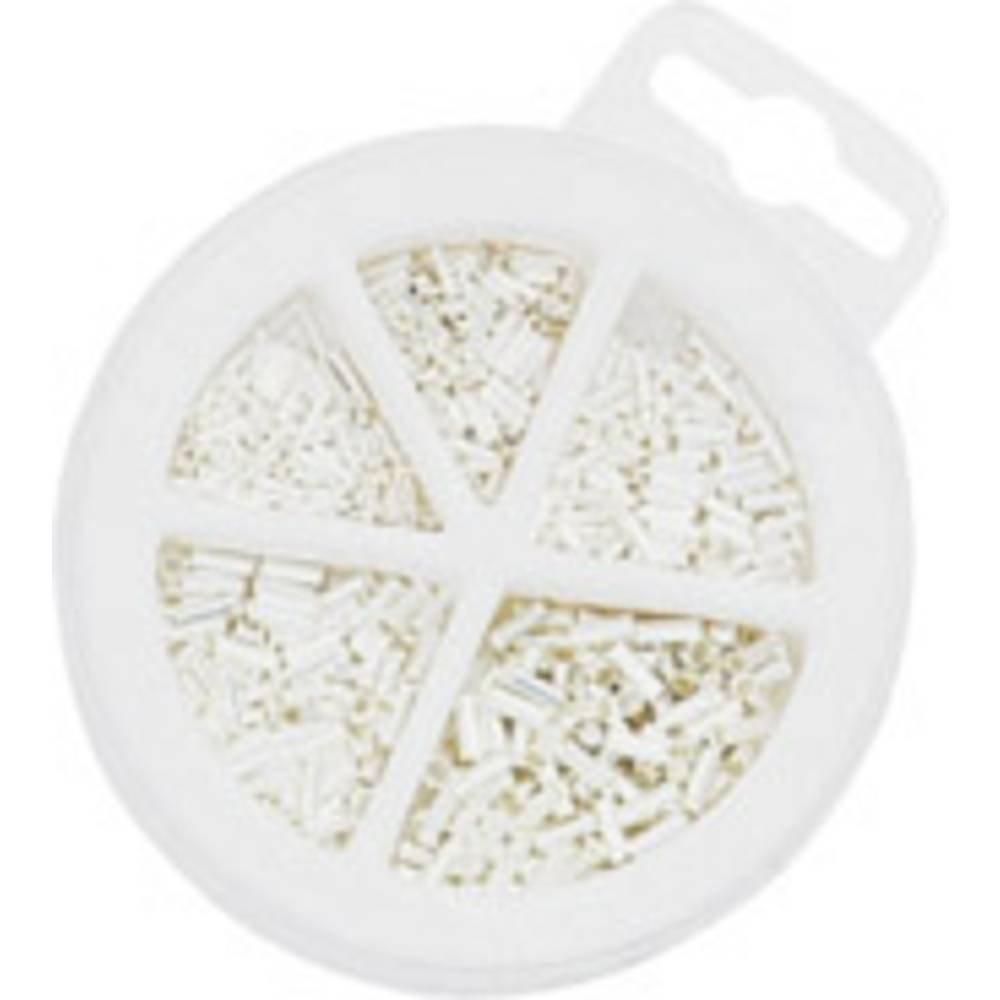 NWS 144-BS-500 Assortimento Capicorda 0.50 mm² 2.50 mm² Argento 500 pz.