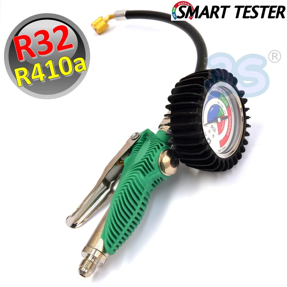 Smart tester per carica e ricarica impianti gas R32 ed R410a climatizzatore cond