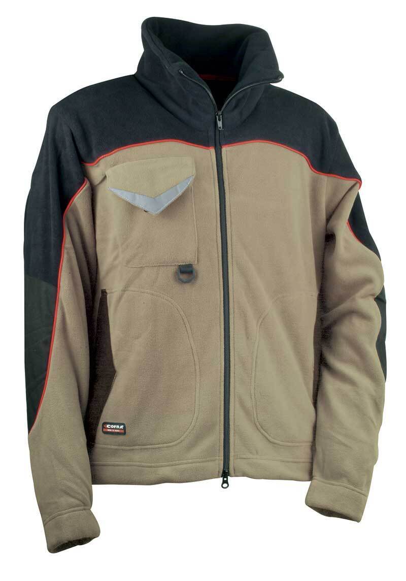 Cofra RIDER (00 CORDA/NERO) Tg. 3 / M / GIACCA DA LAVORO IN PILE