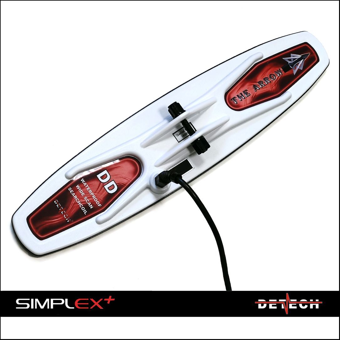 PIASTRA DD ARROW 18x4" DETECH GARRETT SIMPLEX NOKTA MAKRO METAL DETECTOR 46x10cm