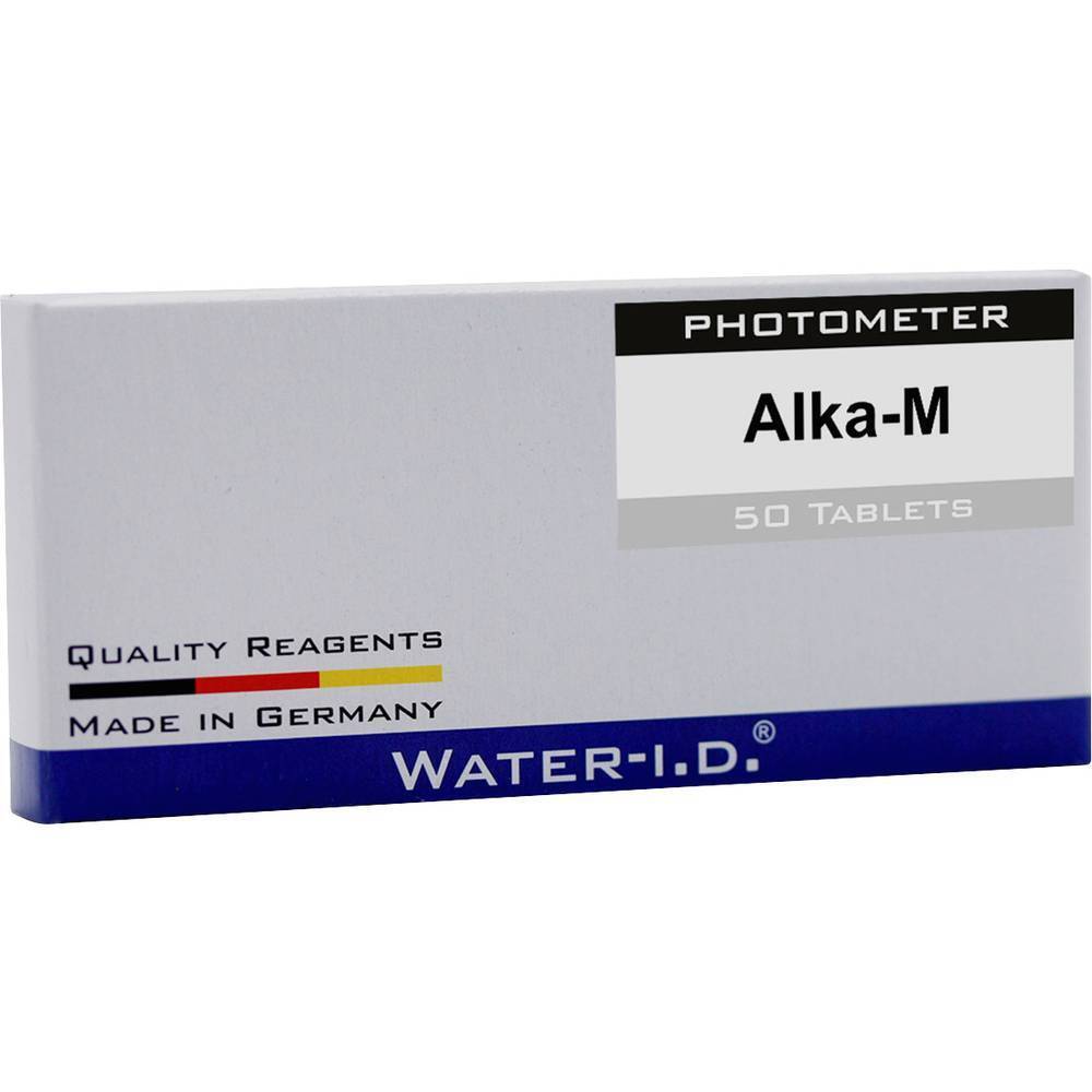 Water ID 50 Tabletten Alkalinität für FlexiTester Tavolette