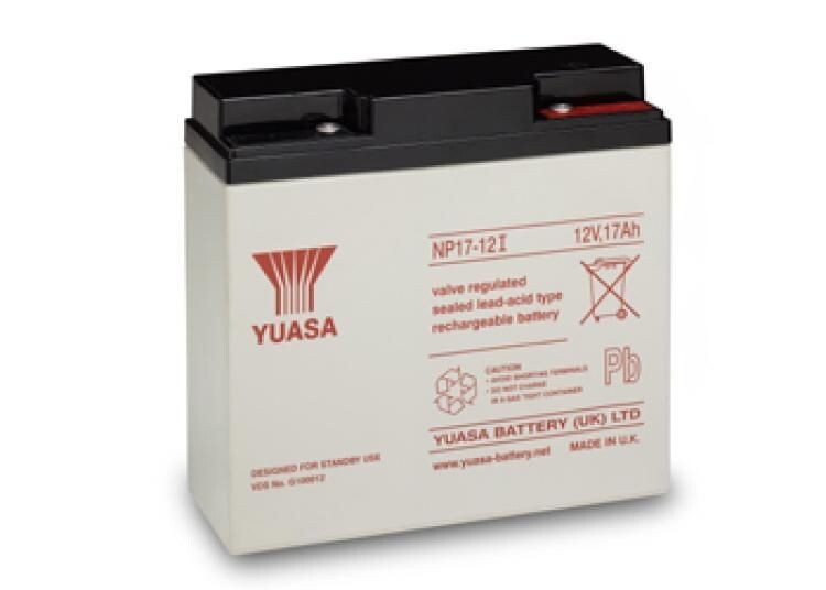BATTERIA YUASA NP17-12 12V 17Ah