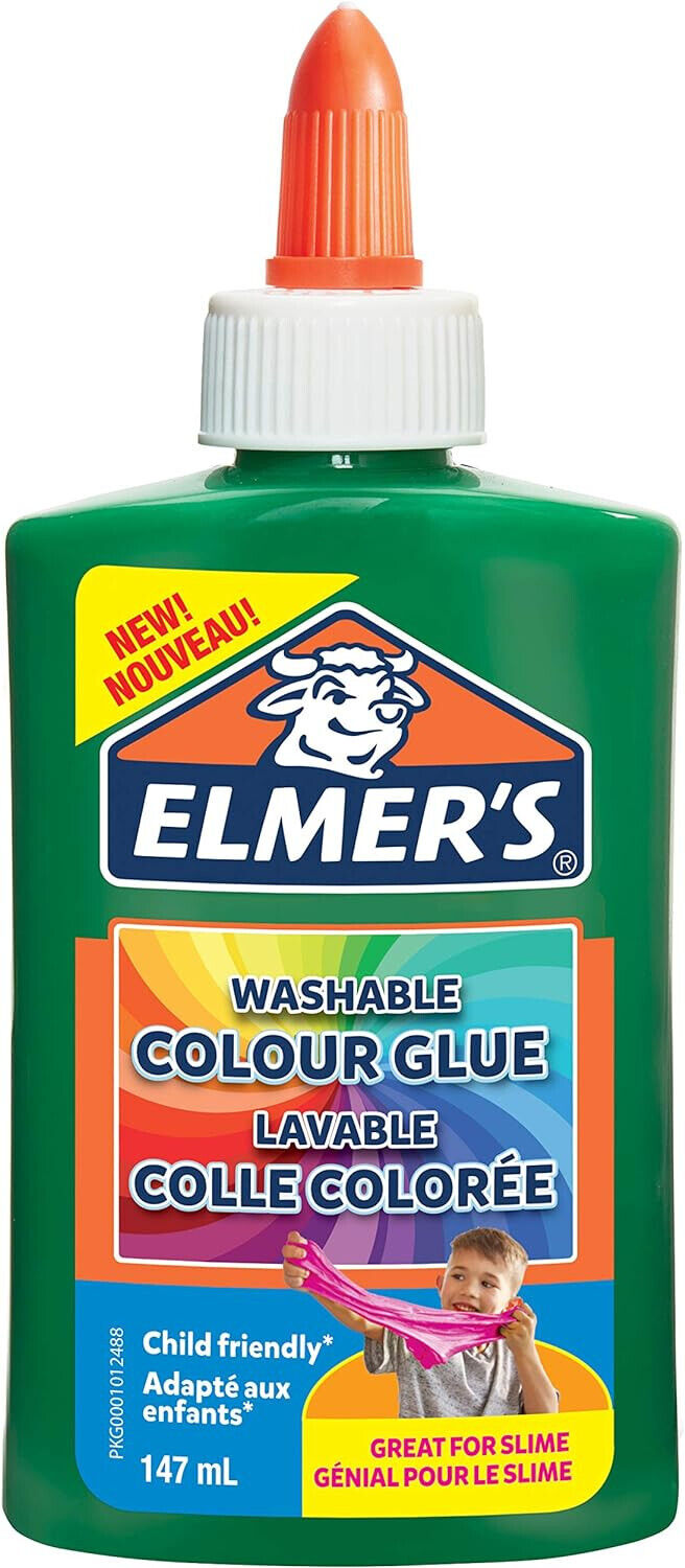 Elmer's Lavabili Colore Pva Colla Green 147ml