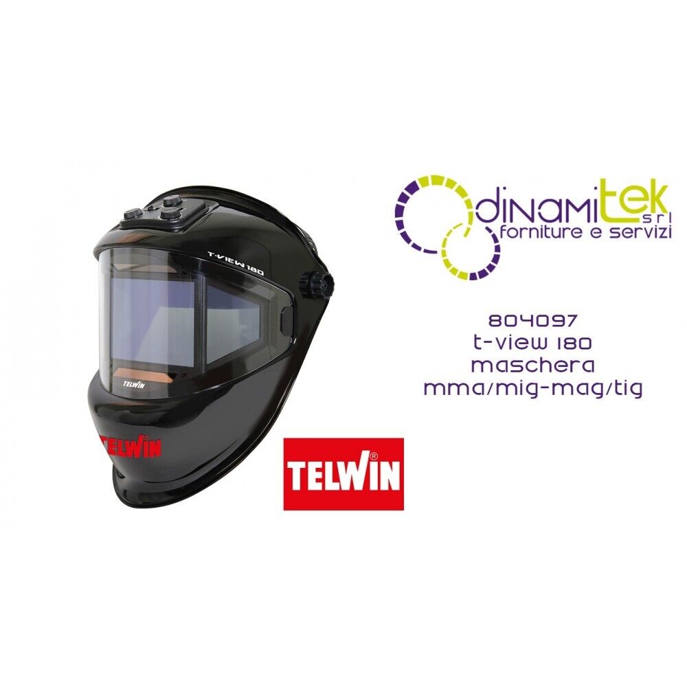 804097 T-VIEW 180 MASCHERA MMA/MIG-MAG/TIG TELWIN