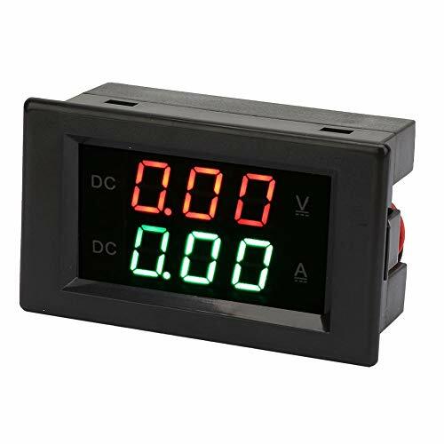 YB4835VA Doppio display integrato Ampere Meter Ampere Meter Pannello Amp (t9A)
