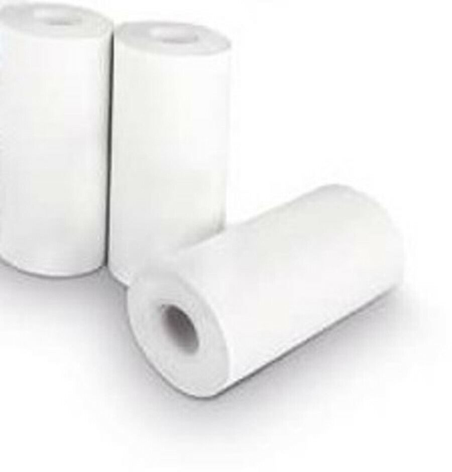 10 Rotoli Termici Senza Bisfenolo E Senza Anima - Misura 57mm X 24mm X 6m