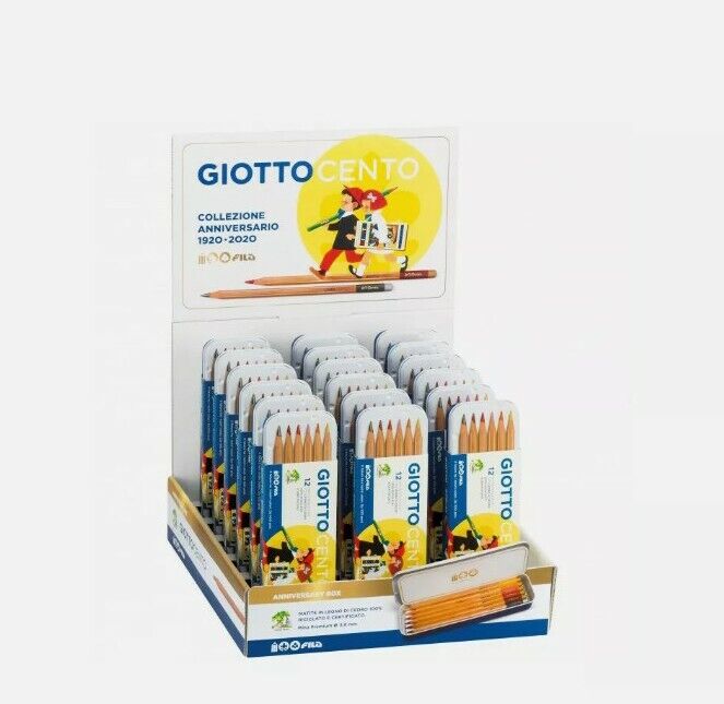 Giotto   CONFEZIONE 10 PASTELLI GIOTTO CENTO + 2 Matite HB