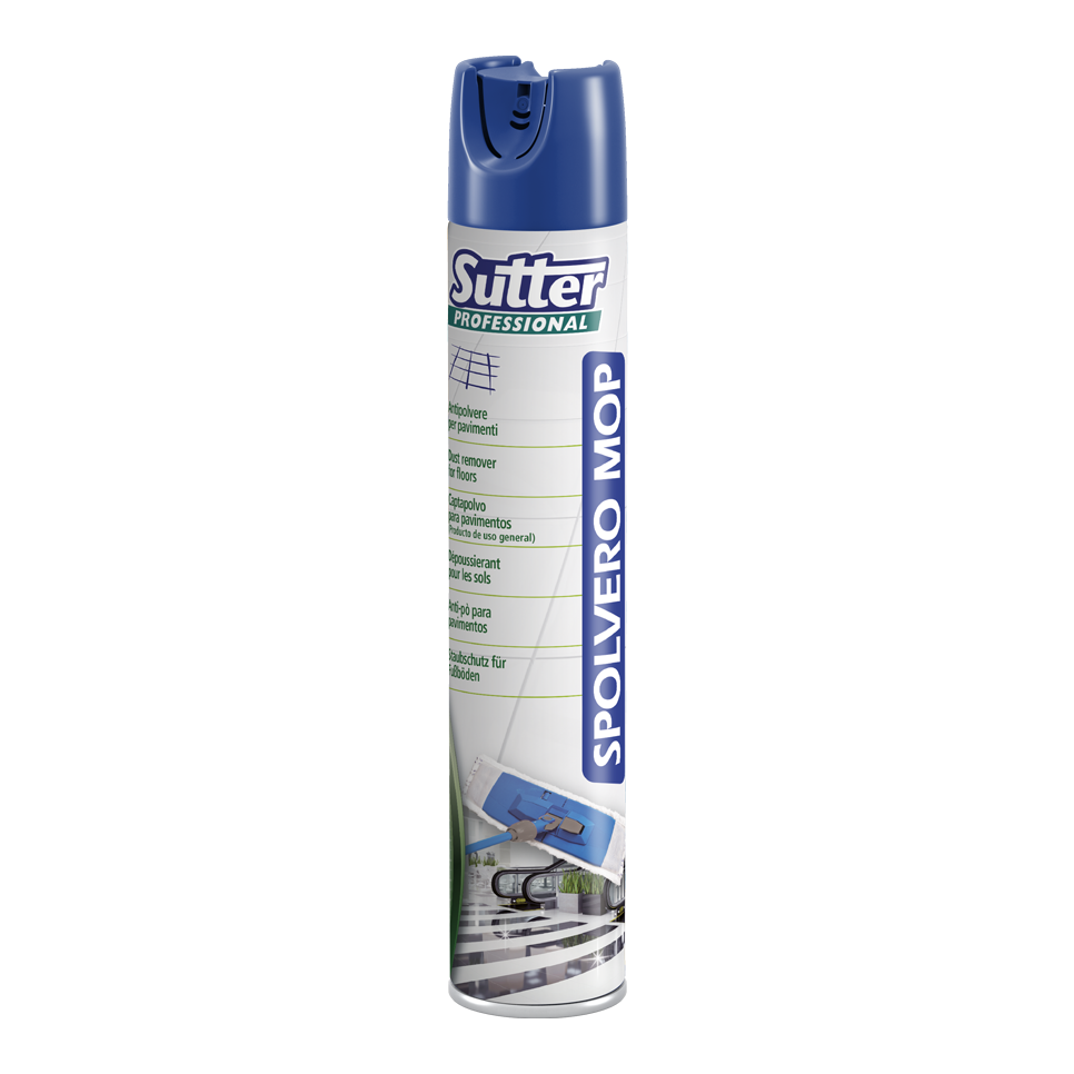 SPOLVERO MOP Spray antipolvere per pavimenti 0,5 lt. SUTTER PROFESSIONAL