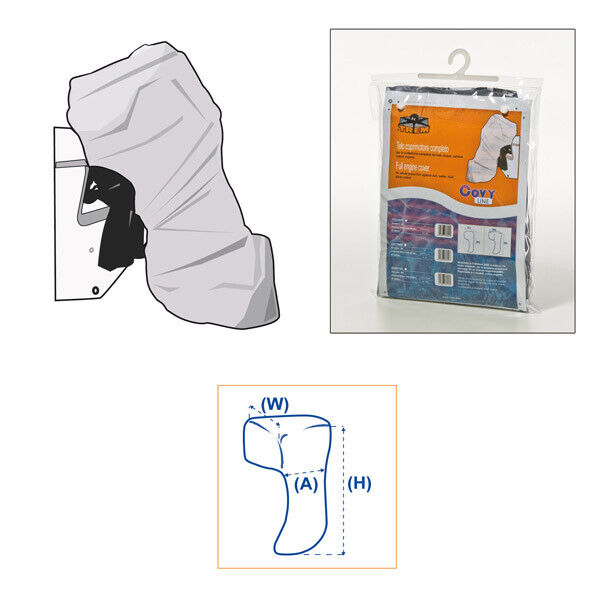 TELO COPRIMOTORE COVY LINE M CIRCONFERENZA 160X150H CM