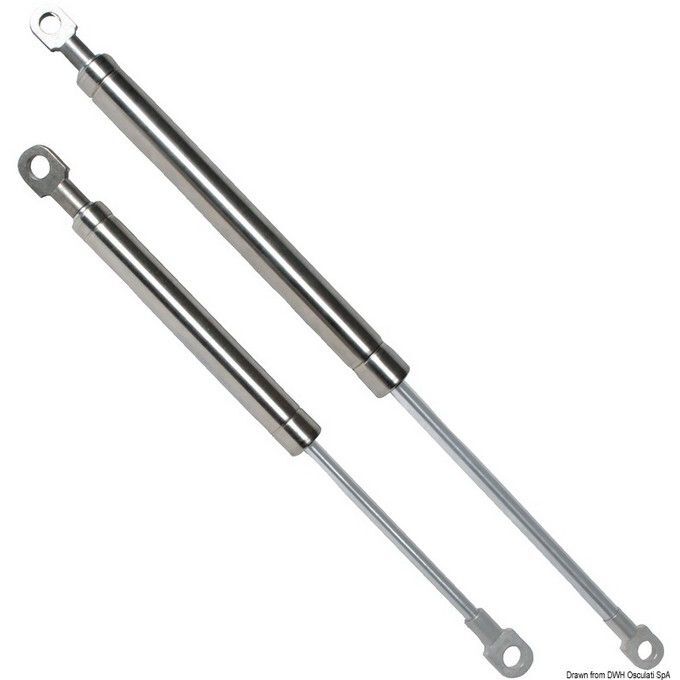 Molla A Gas 700 Mm Kg 60 Inox 38.009.26 Osculati