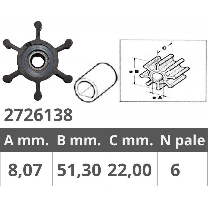 GIRANTE JABSCO 6303 JOHN. 09-824 P