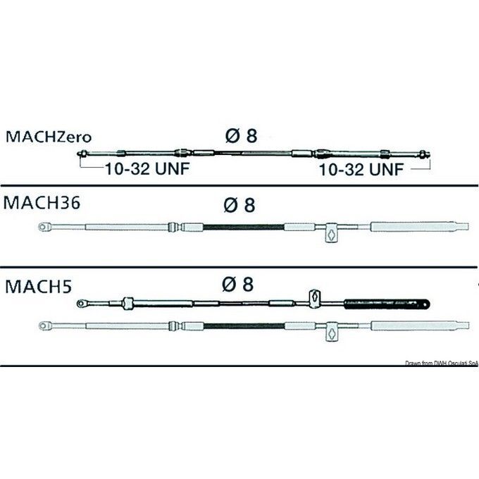 Ultraflex Cavo MACH ZERO 19'