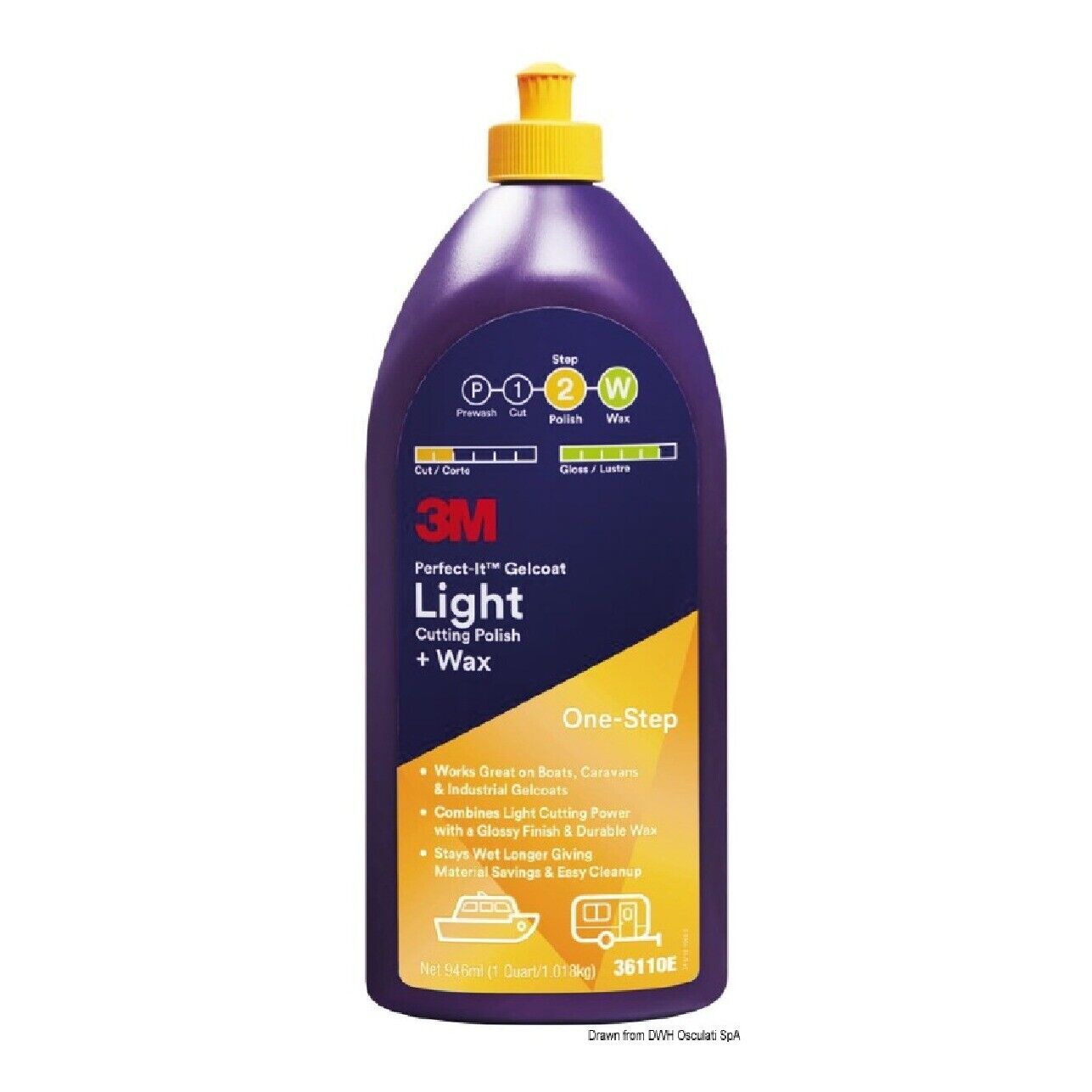 3M Polish per leggere ossidazioni 946 ml 65.310.25