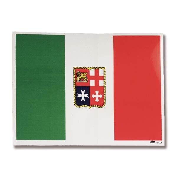 BANDIERA ADESIVA 16X12CM ITALIA