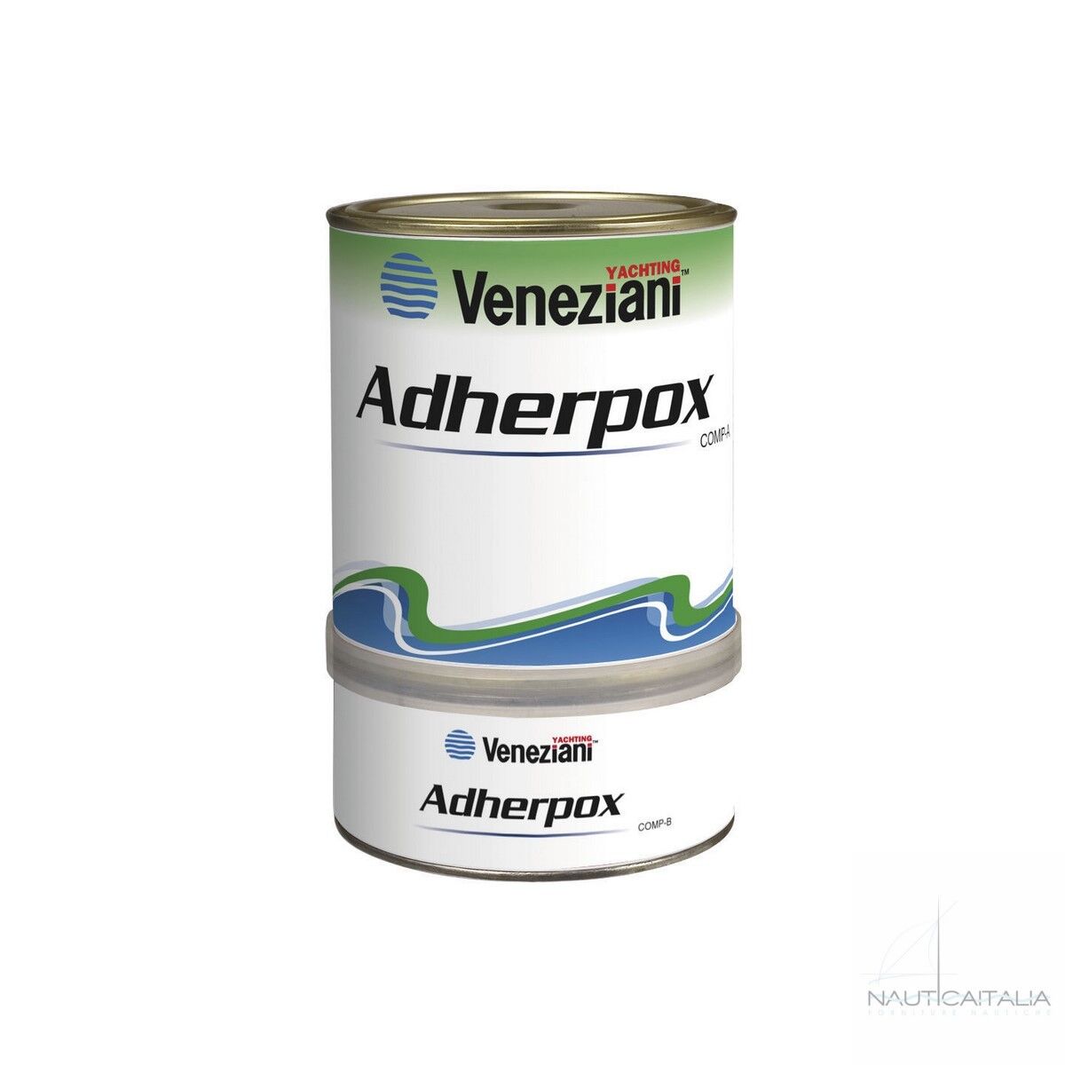 ADHERPOX PRIMER VENEZIANI ML. 750 - FONDO EPOSSIDICO NAUTICO BICOMPONENTE