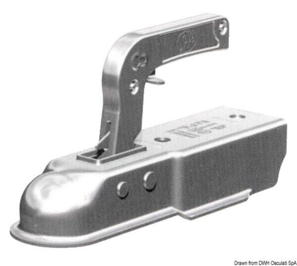 Gancio traino quadro 60 mm max 1300 kg - 02.010.67