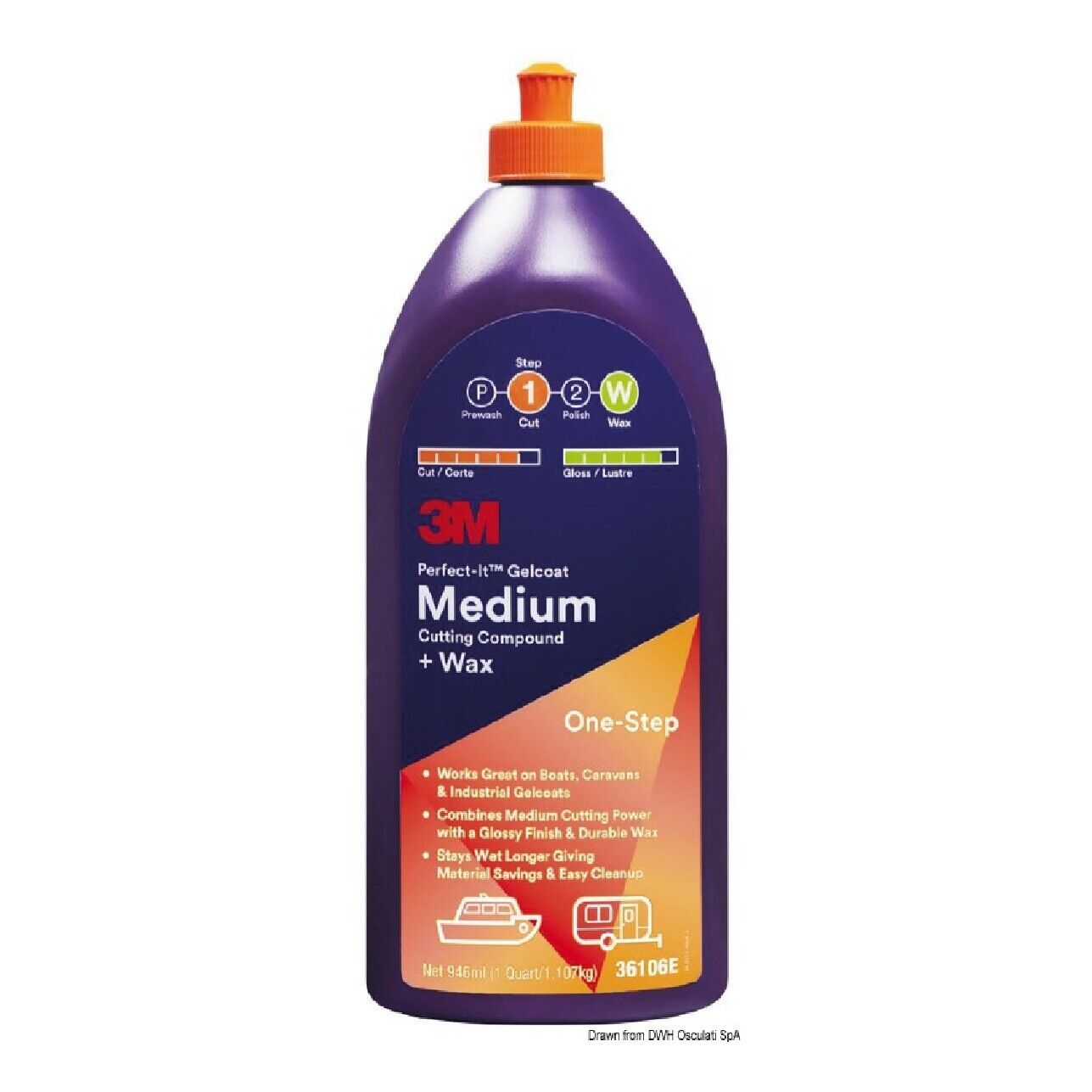 3M Polish per medie ossidazioni 946 ml 65.310.23
