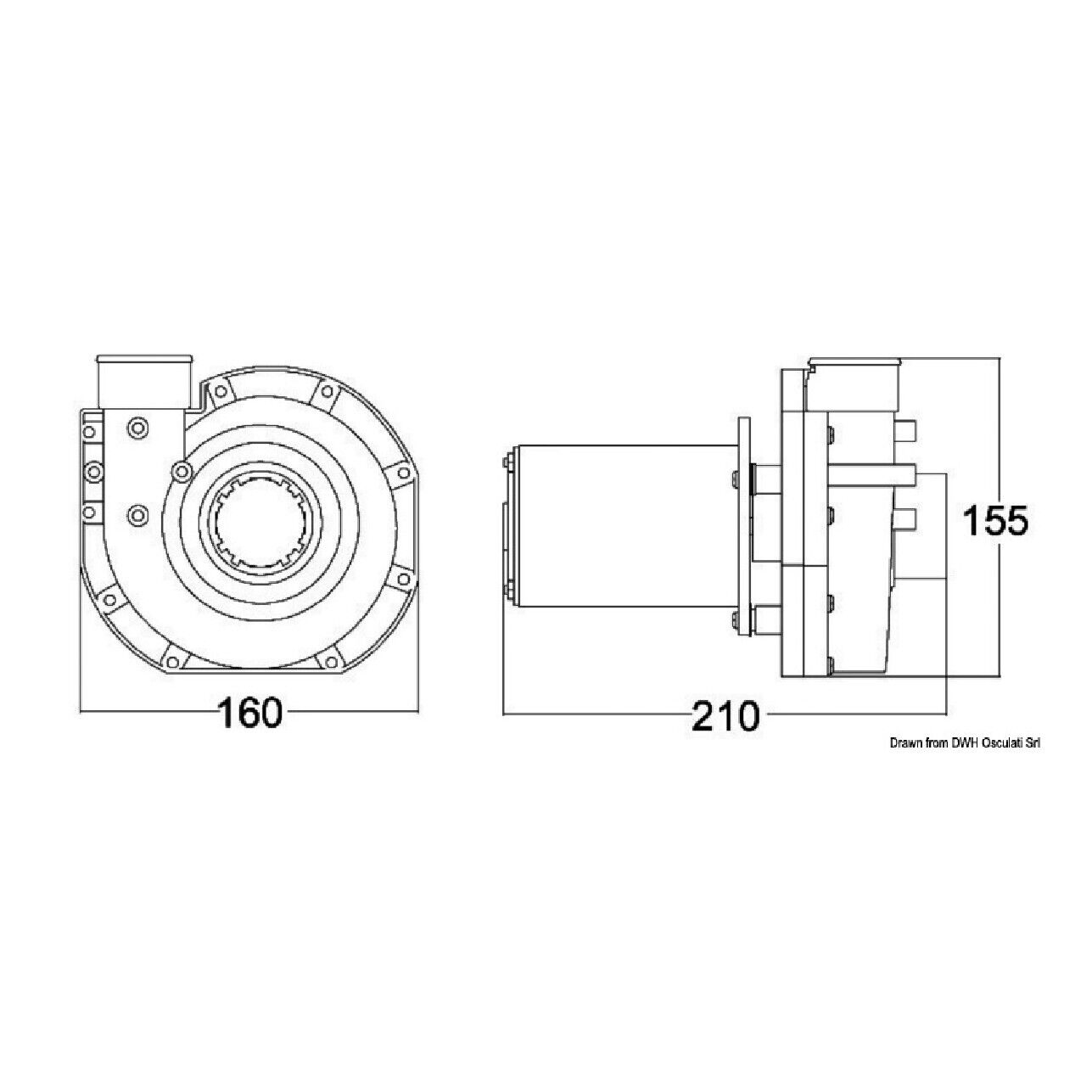 Tecma Pompa maceratore 24 V 50.226.61