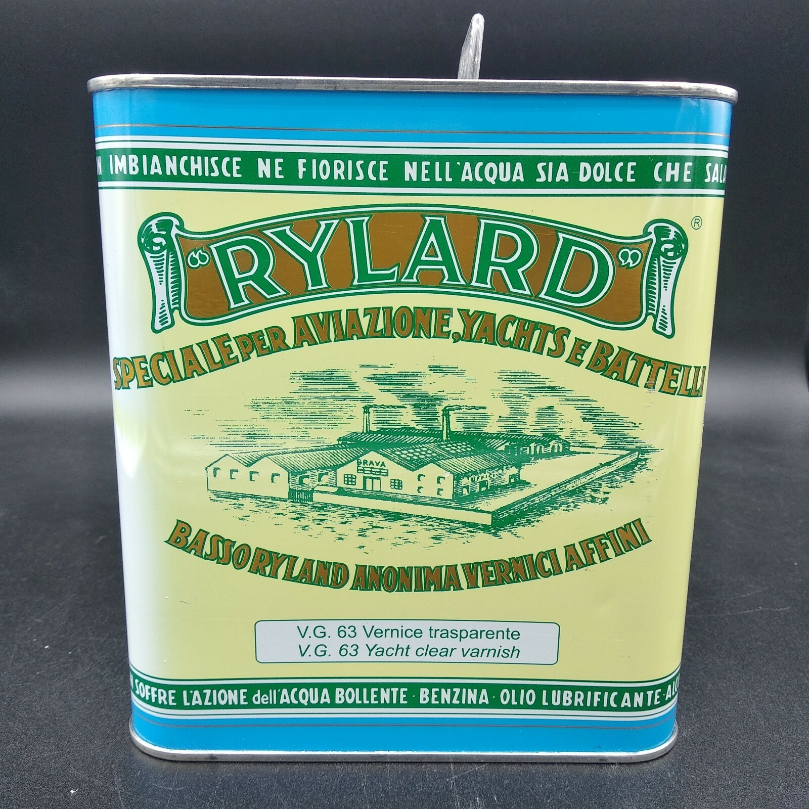 Rylard VG 63 Flatting grassa Lucida Lt. 2,5+ miscelatore omaggio