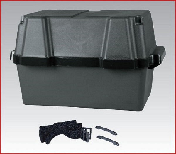CASSETTA PORTA BATTERIA MAX 100 AMP.