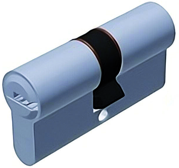 Securemme cilindro cromo satinato evok1 5 chiavi  mm. 90 (45+45) - Securemme