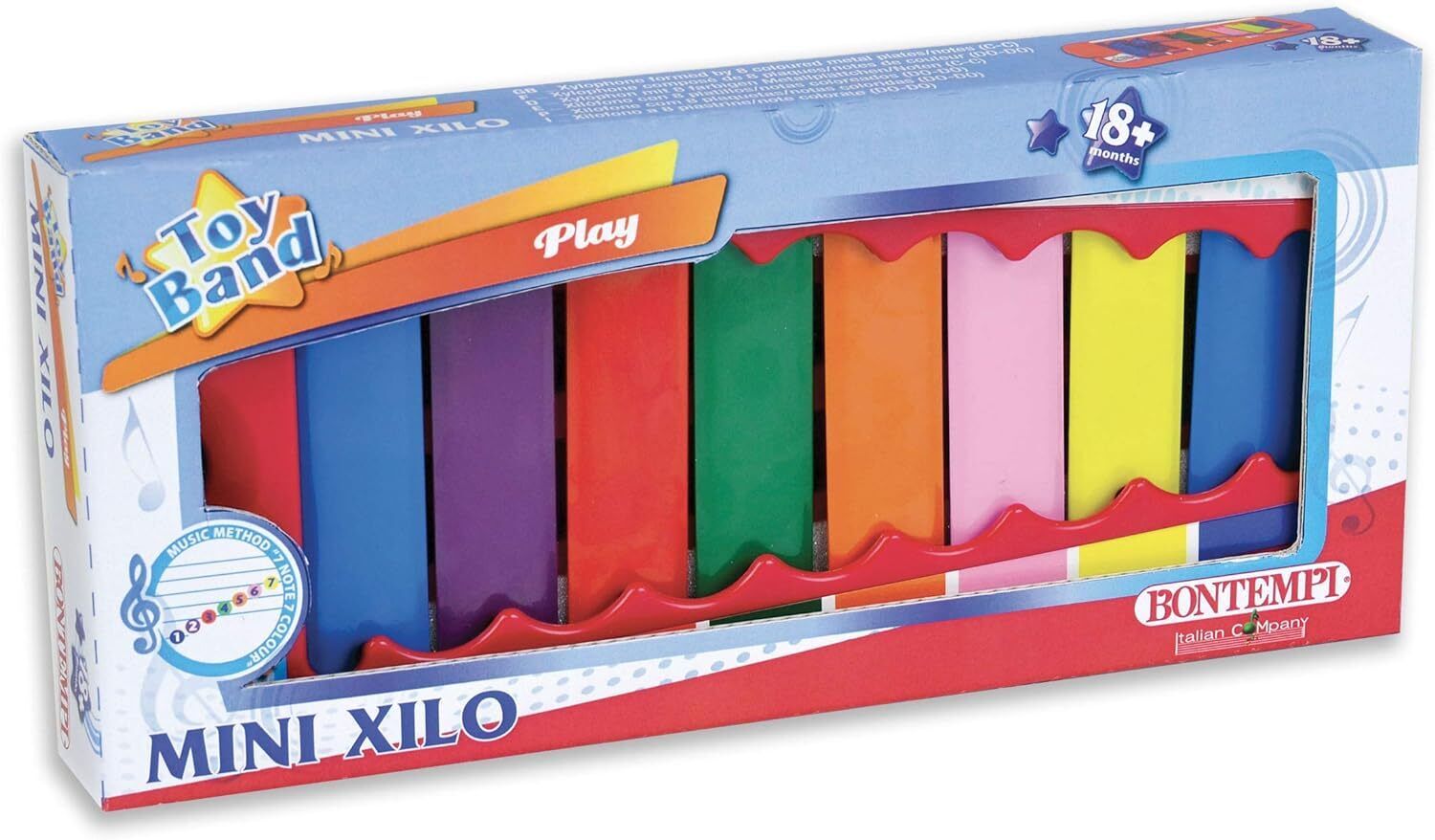 BONTEMPI 55 0833 XILOFONO 8 NOTE OLORATE