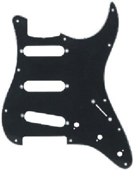 Battipenna Modello Stratocaster NERO 3 strati per3 single coil 3 potenziometri